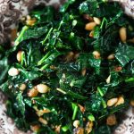 How to make Sauteed Spinach with Pine Nuts & Raisins