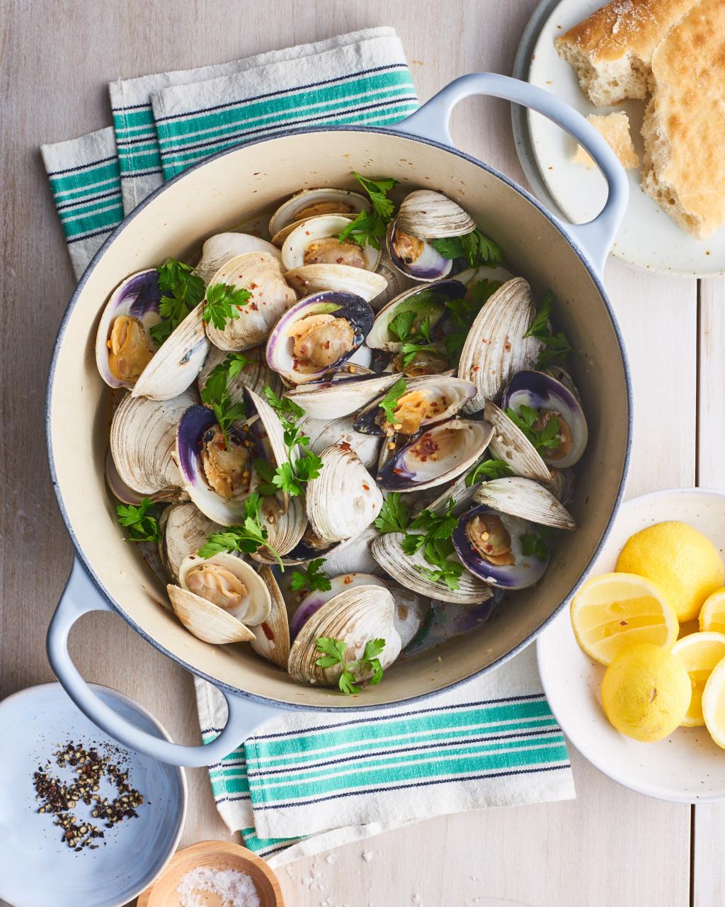 Garlic Butter Steamed Clams | The Kitchn