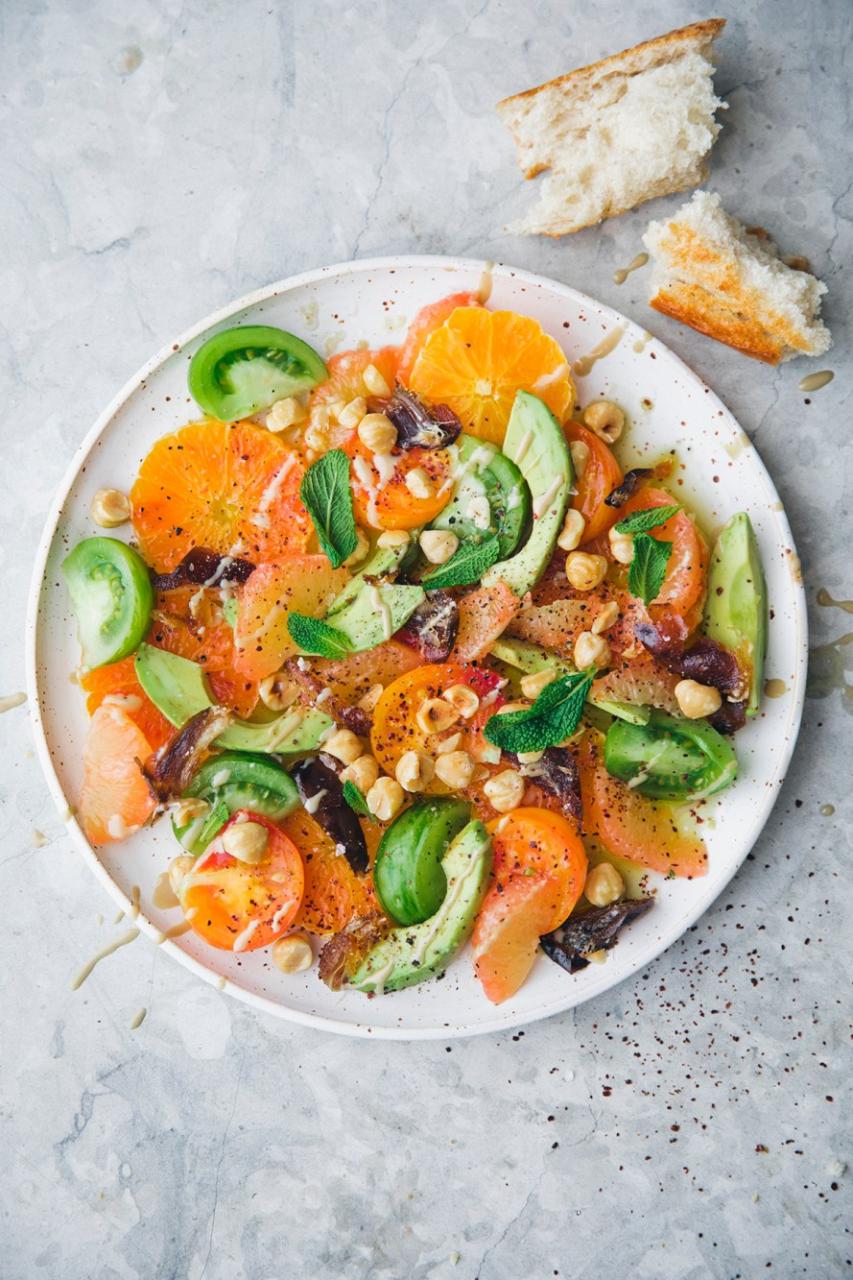 Orange, Date & Avocado Salad + Big Love April — Green Kitchen Stories
