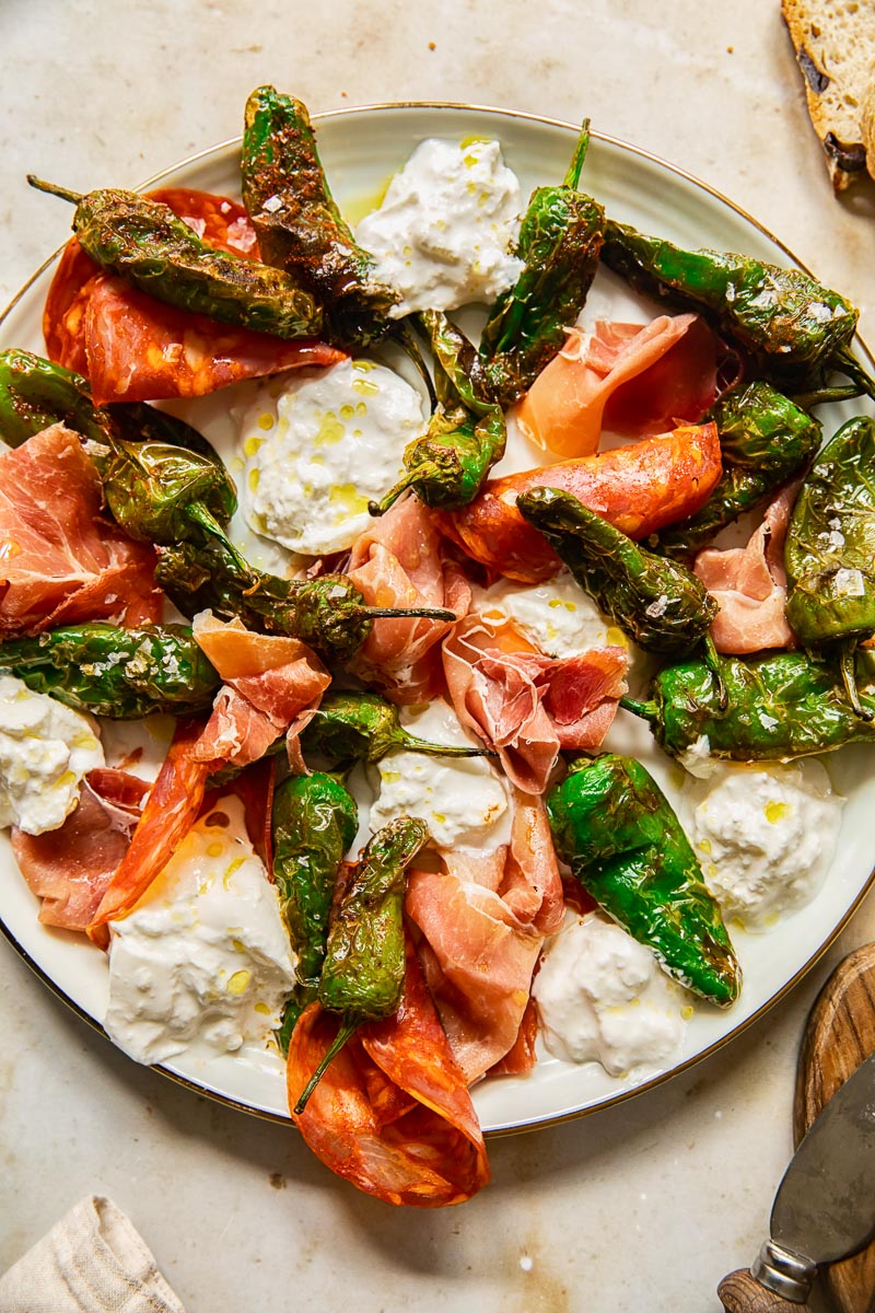 Padron Peppers (Traditional Spanish Tapas)