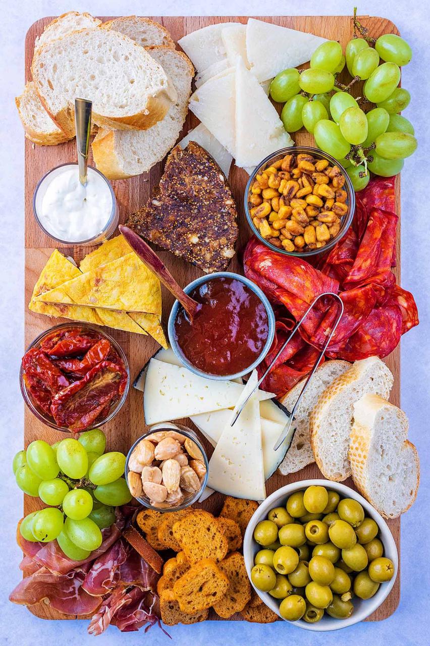 Easy Tapas Platter - Hungry Healthy Happy
