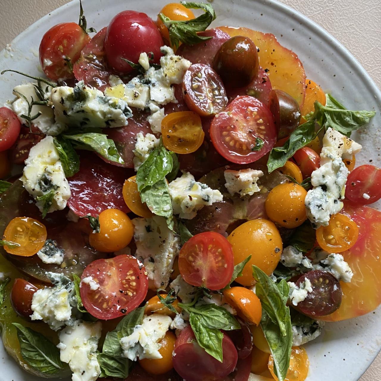 Ina Garten's Heirloom Tomato Salad (Recipe Review) | The Kitchn