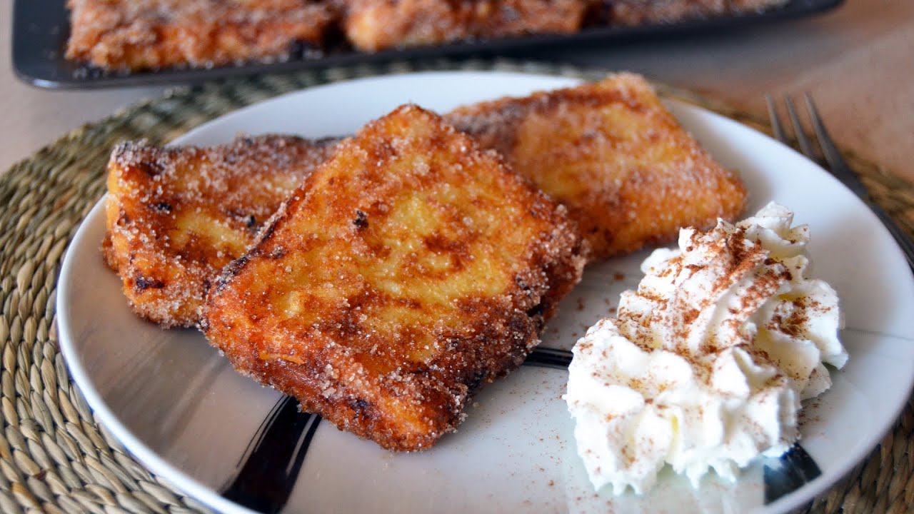 Fried Milk (Leche Frita) - Easy Spanish Dessert Recipe - YouTube