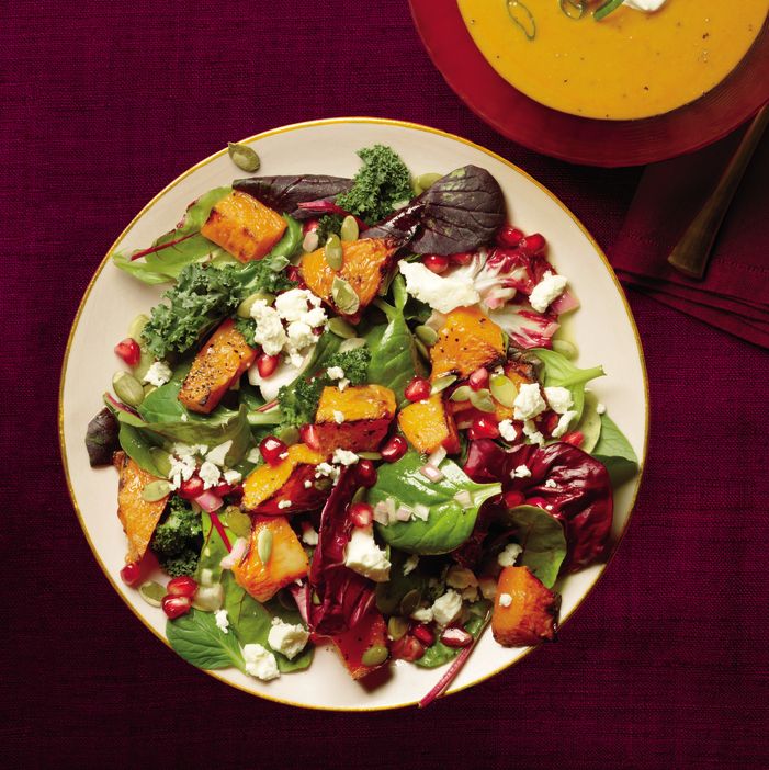 Best Roasted Pumpkin & Pomegranate Salad Recipe - Prevention.com
