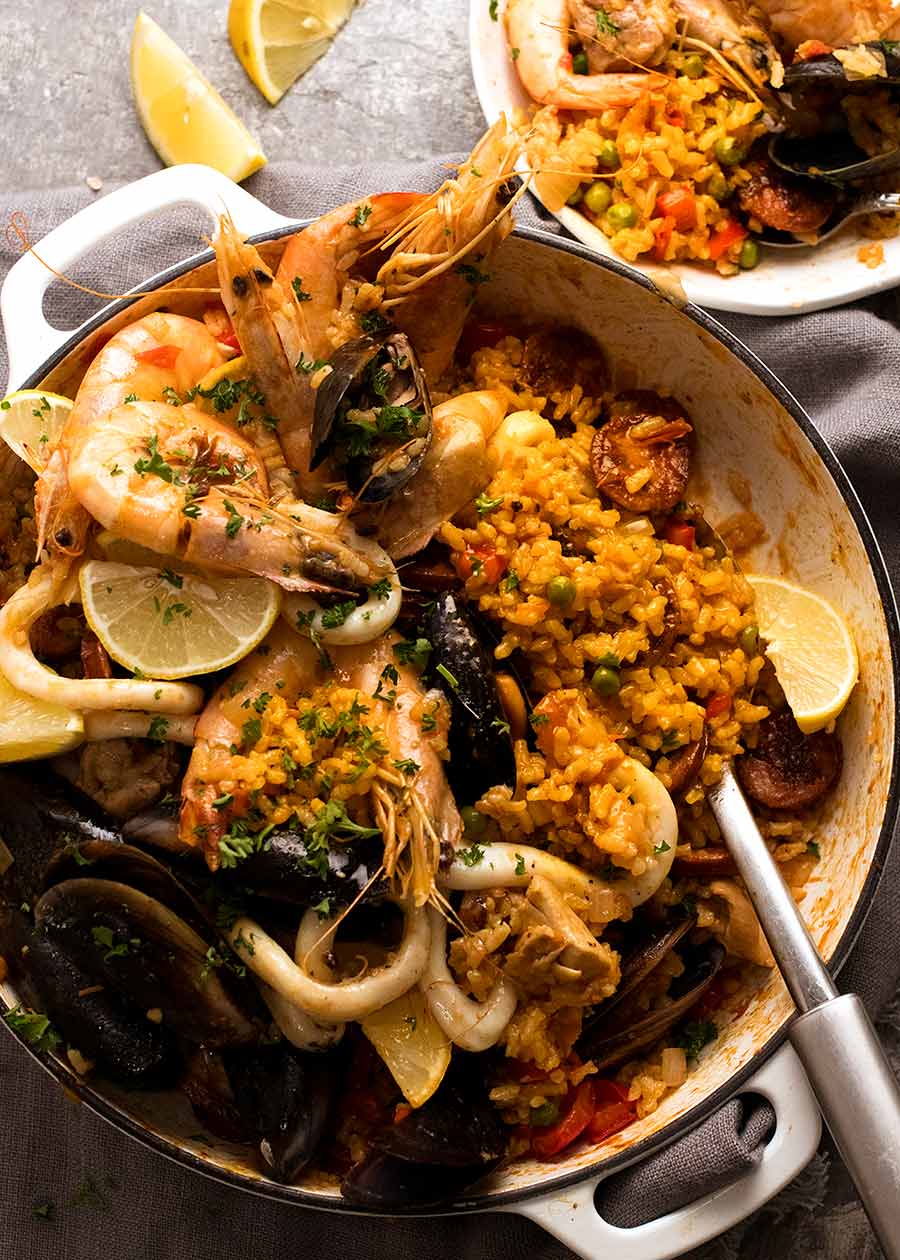 Spanish Paella | RecipeTin Eats